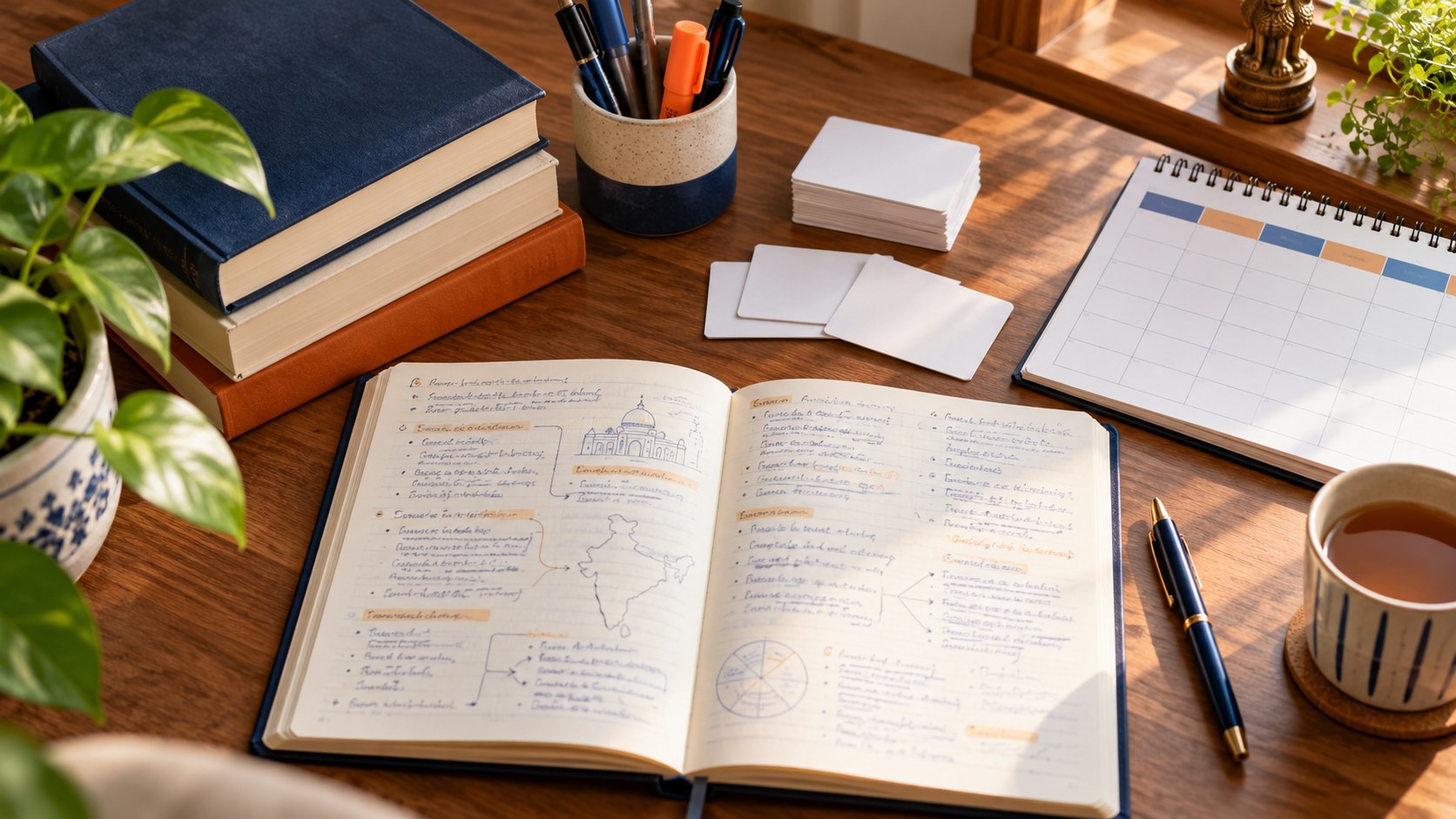 Stop Rereading, Start Recalling: A Practical Weekly Revision Plan for UPSC